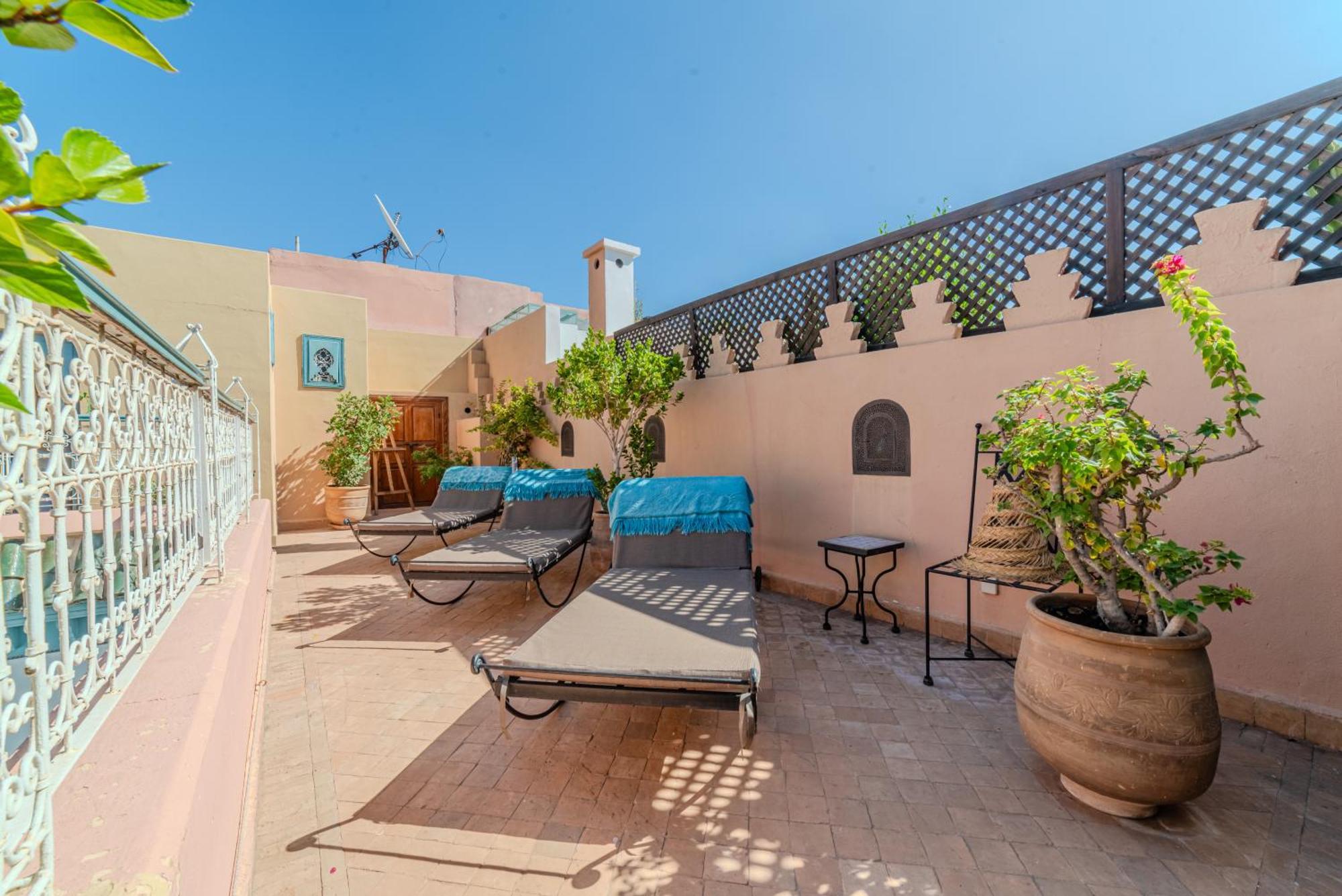 Riad Ayla Avec Piscine Privee 马拉喀什 外观 照片