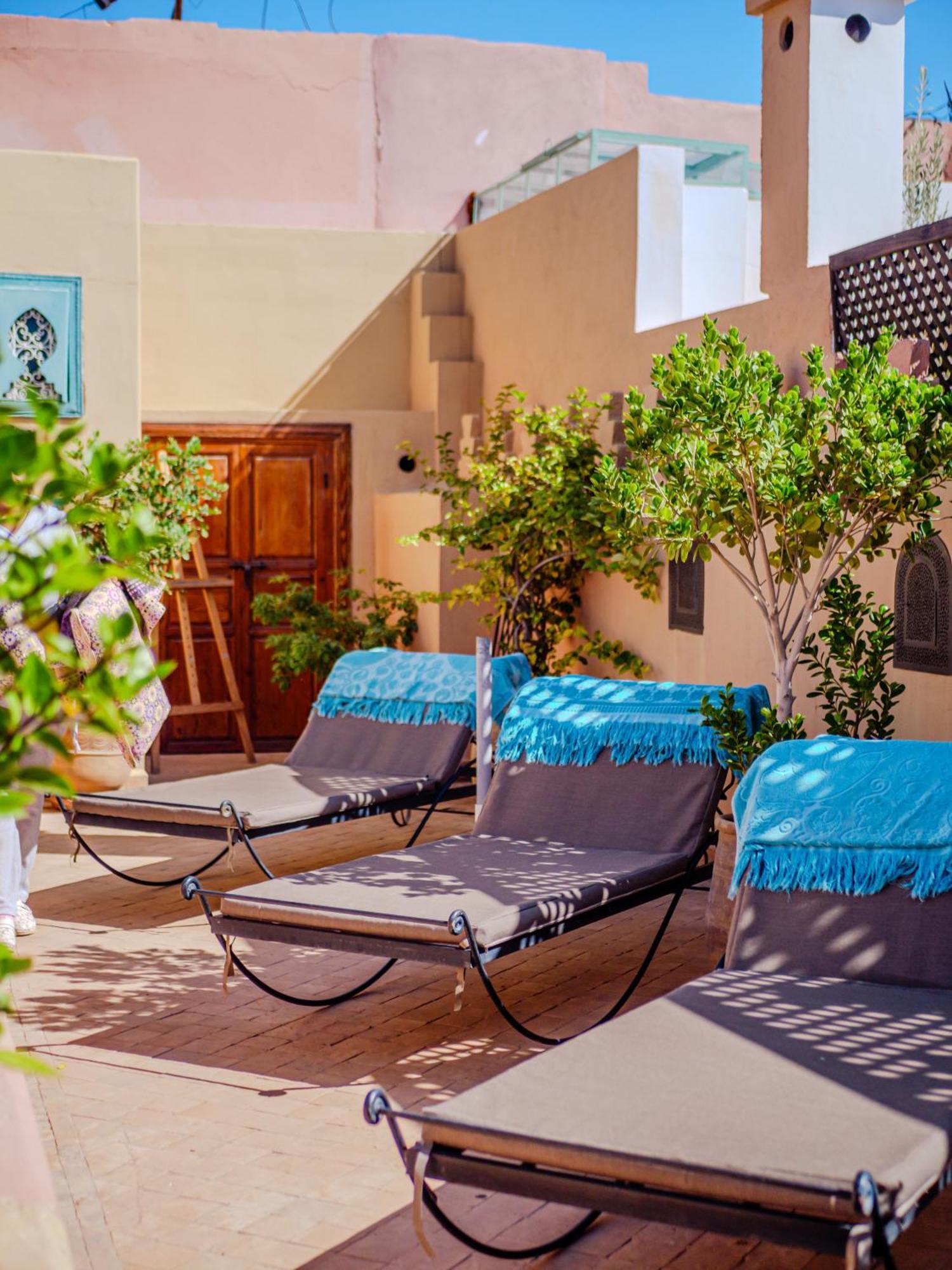 Riad Ayla Avec Piscine Privee 马拉喀什 外观 照片
